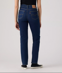 Levis 724 High Rise Straight Chelsea Carbon