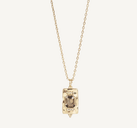 Kort kjede, smokey quartz, Bohemia