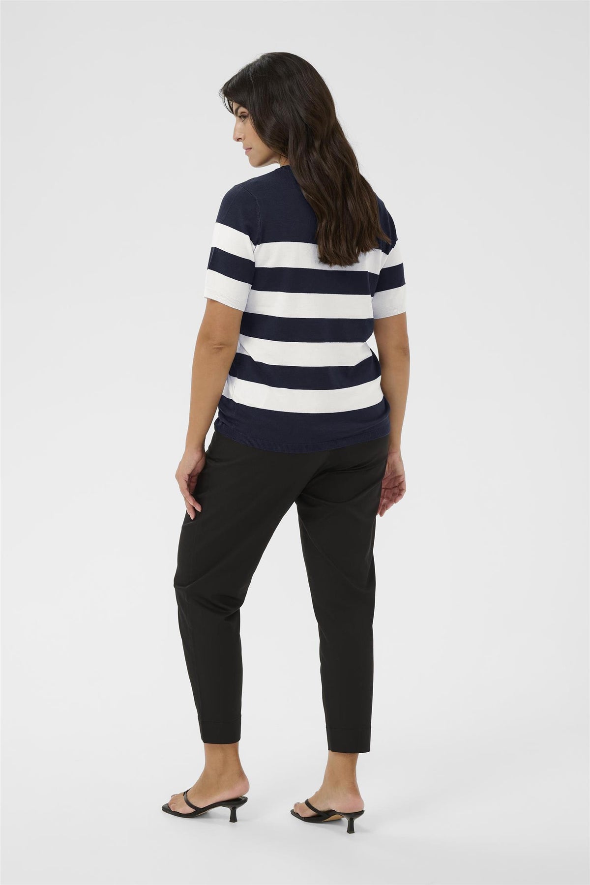KClizzy Striped Pullover Midnight/Chalk St