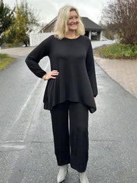 Sparkling Wide Pant Black