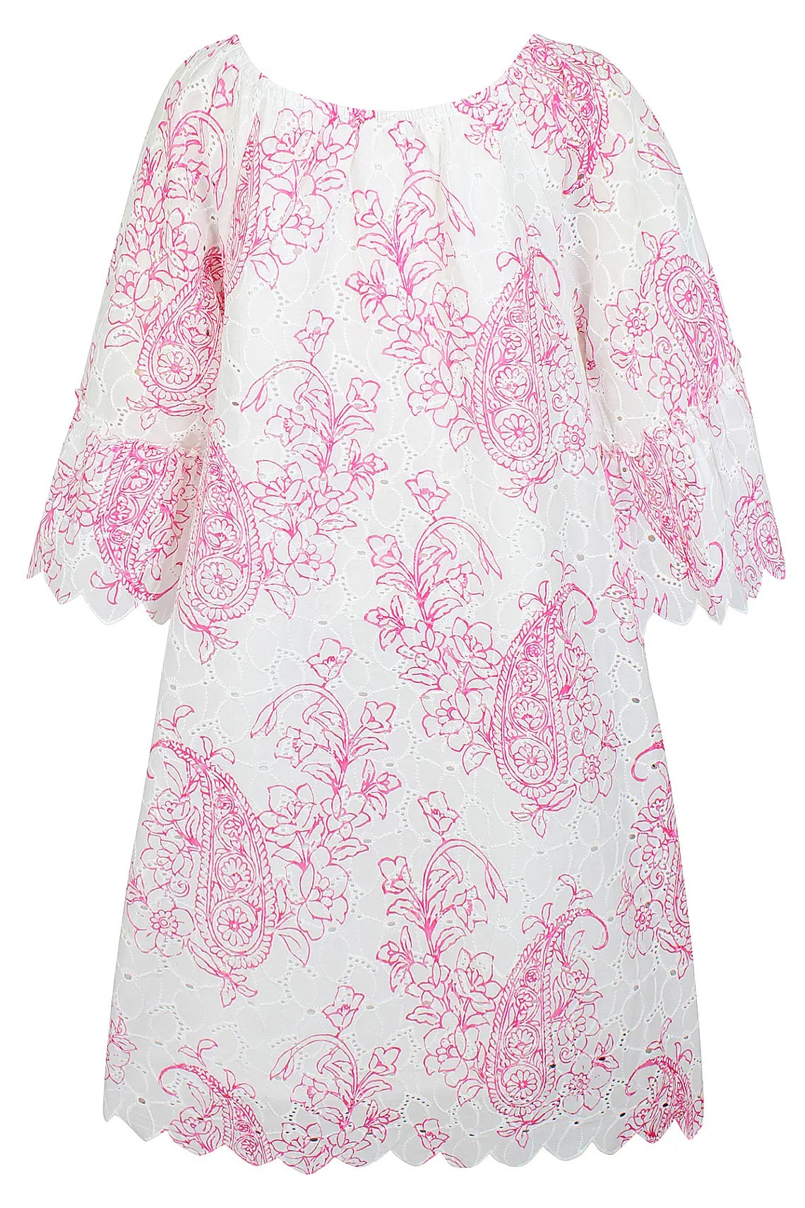 Tunika Fhira White/Pink