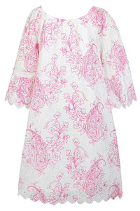 Tunika Fhira White/Pink