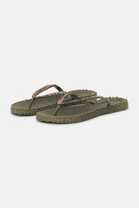 Flip Flop w. Rhinestone Army