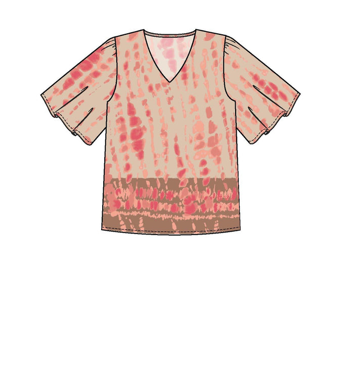 Bluse Calypso Coral