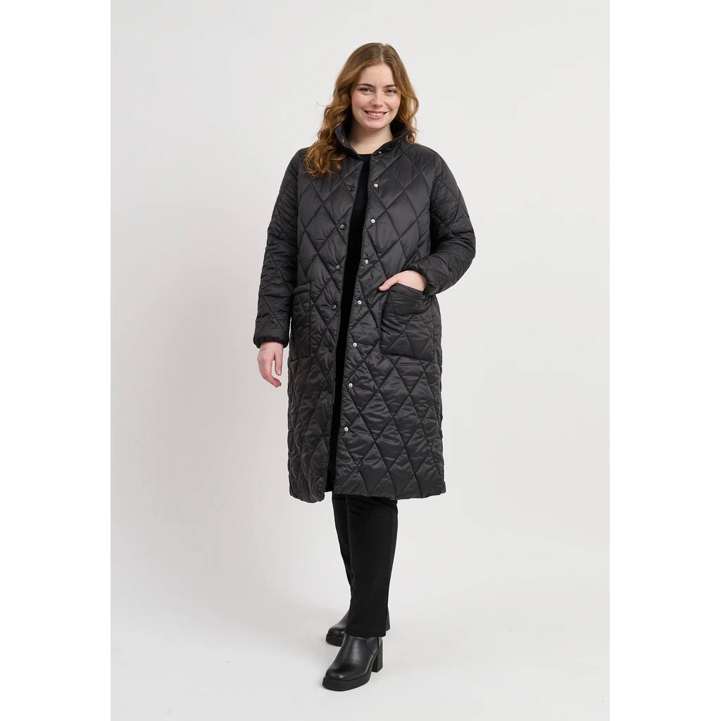 PNCobina Jakke Sort Quilt