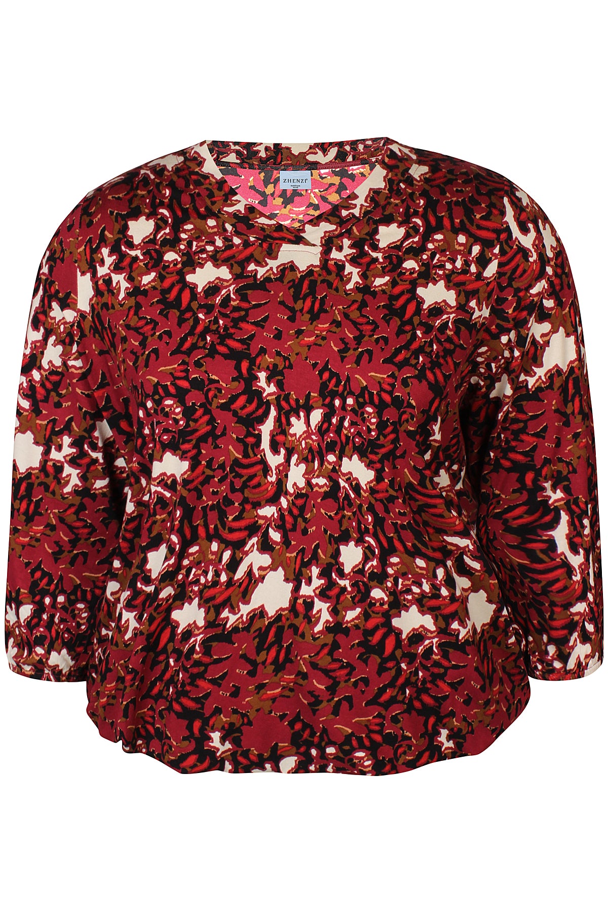 Bluse Sylva (strikk) Burgundy Red