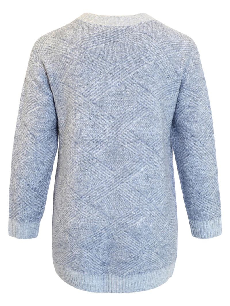 Genser Knit Light Blue