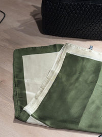 Skjerf Lite Grønn/Beige
