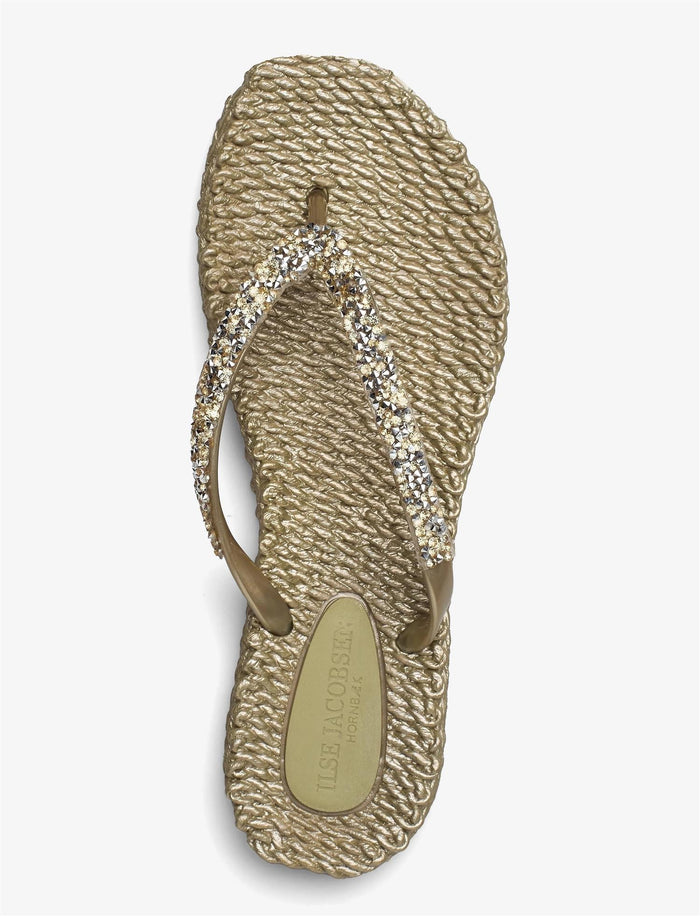 Flip Flop w. Rhinestone Prune