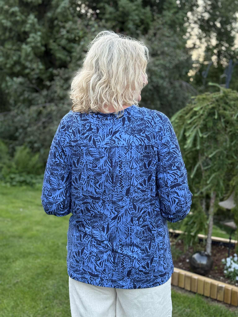 Bluse Sylva Palace Blue
