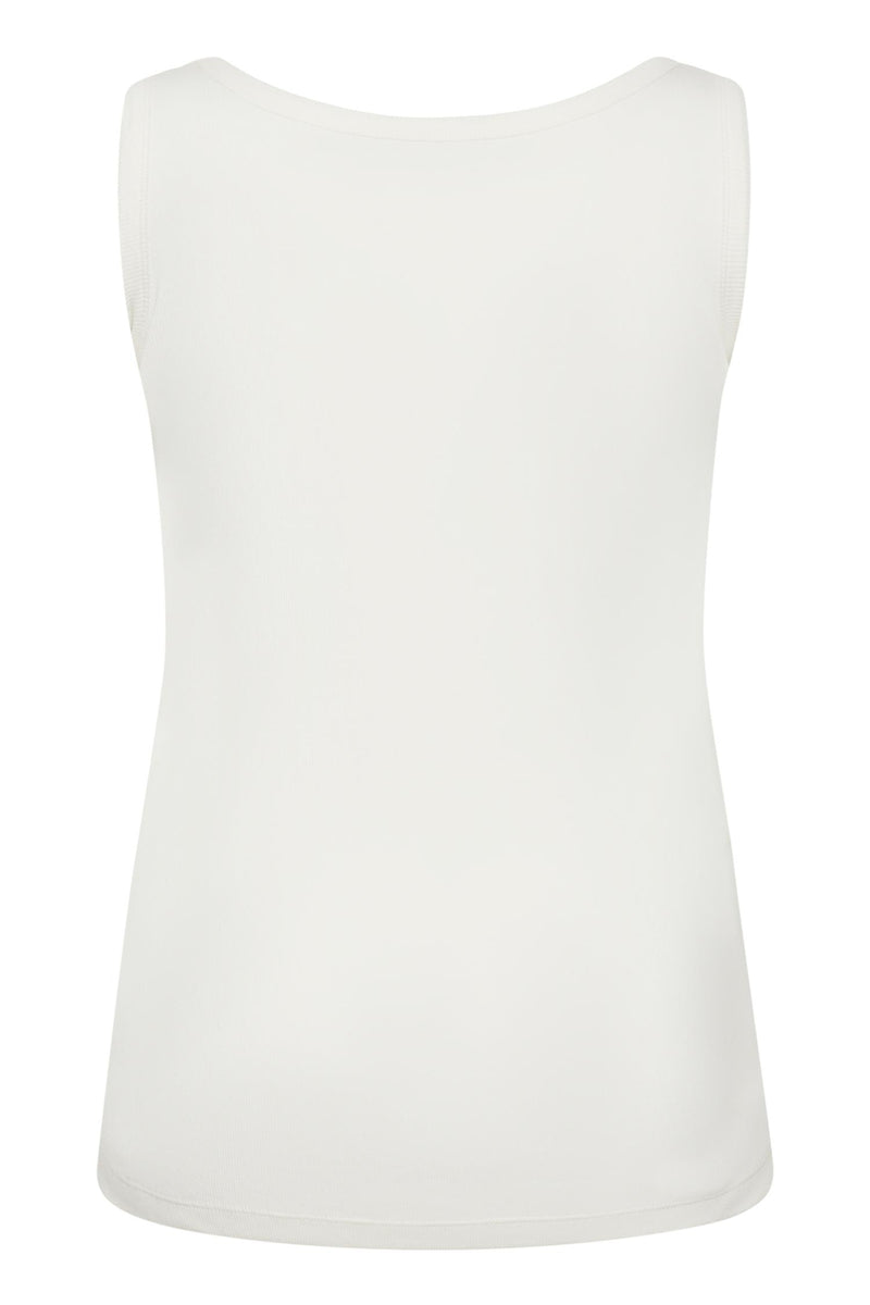 KCcarina Rhinestone Top Chalk