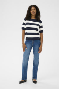 KAlizza Striped Knit Midnight