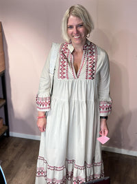 Kjole Gresk Gudinne, Beige