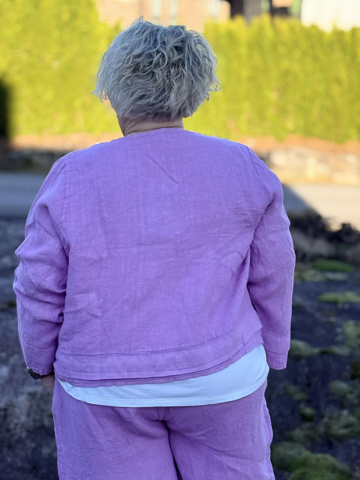 Jakke Kort Rose