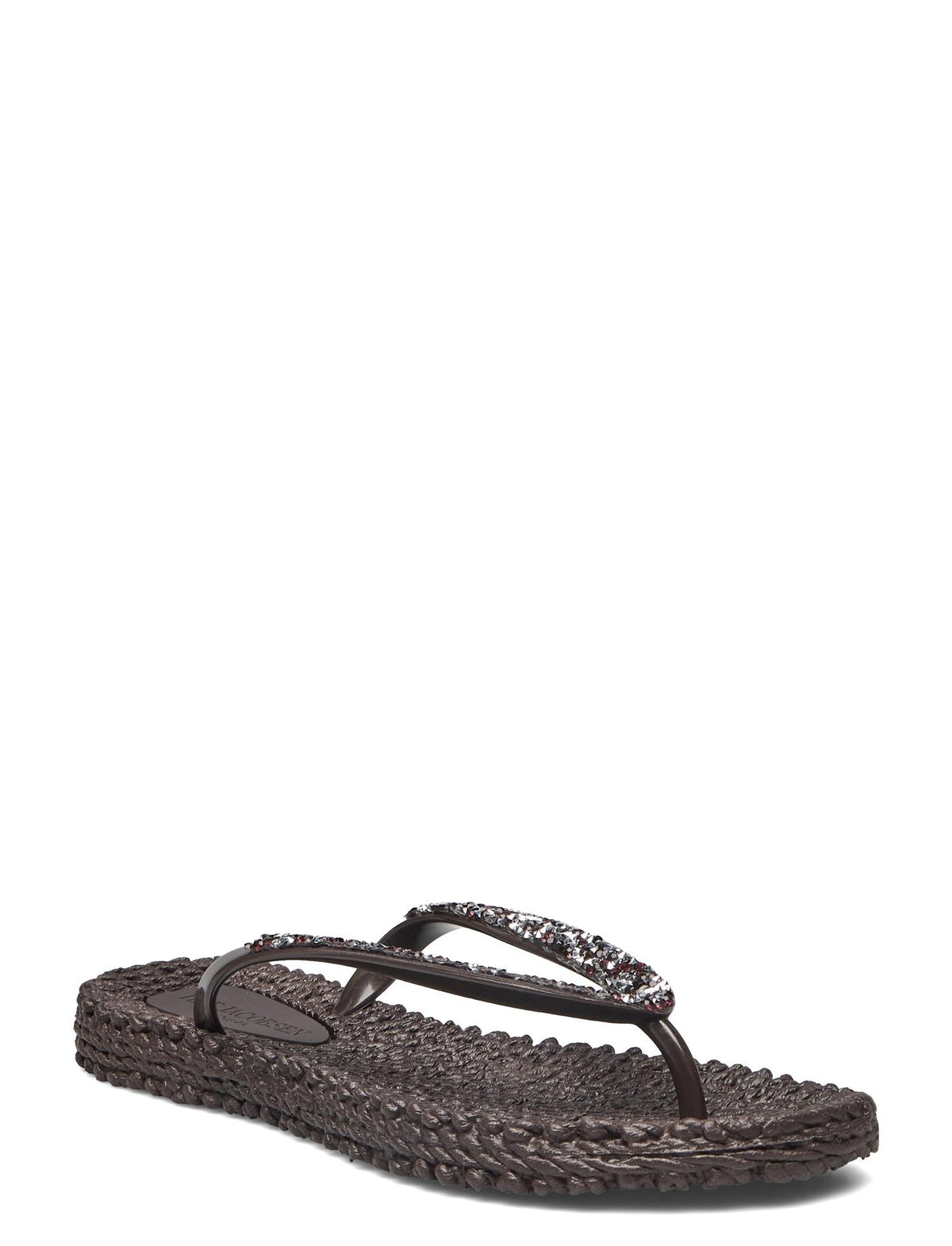 Flip Flop w. Rhinestone Prune