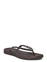 Flip Flop w. Rhinestone Prune