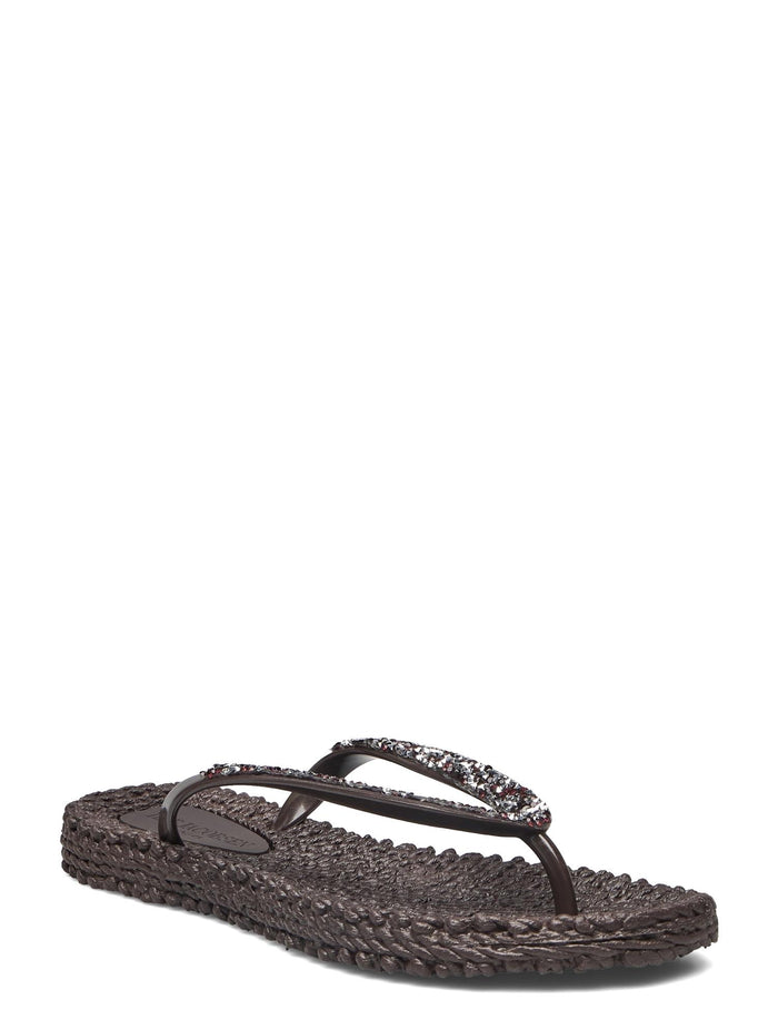 Flip Flop w. Rhinestone Prune