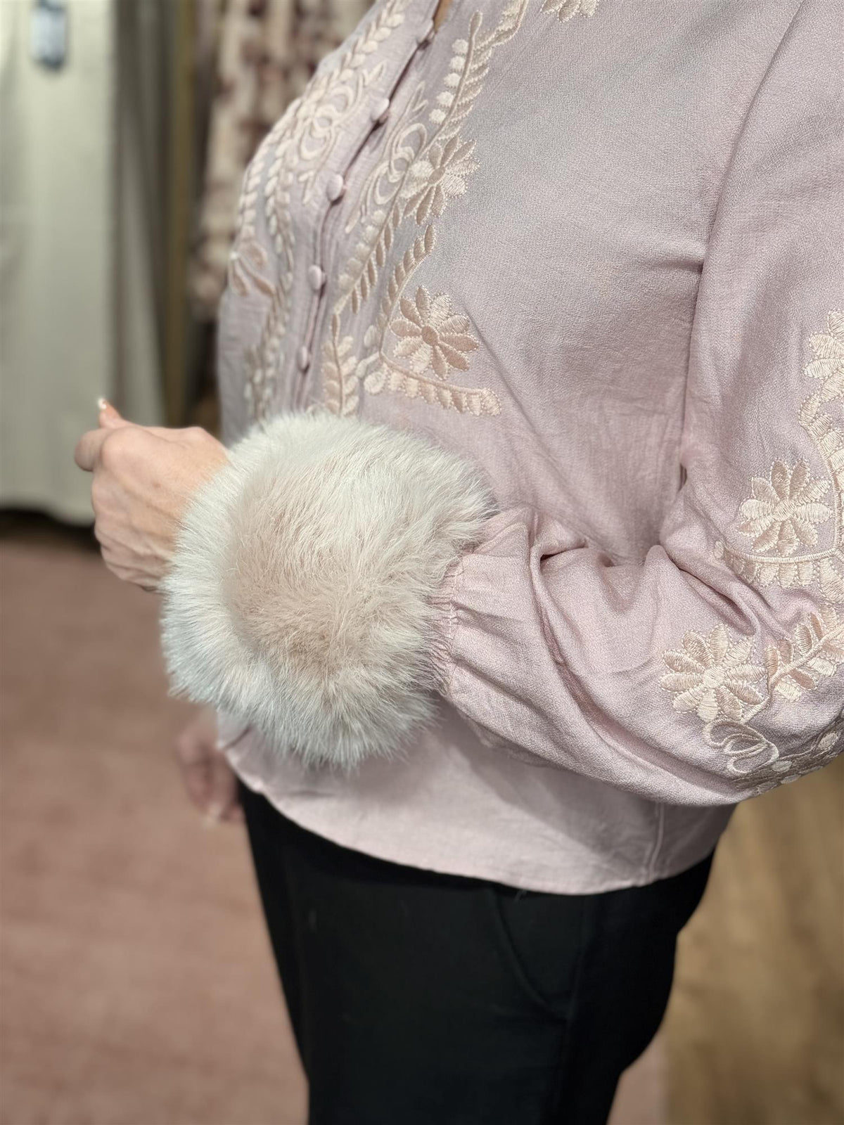 Fuskedusk Rosa