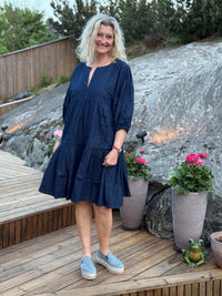 Kjole Amalie Denim Kort