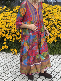 Vinicuna Dress Layers Print