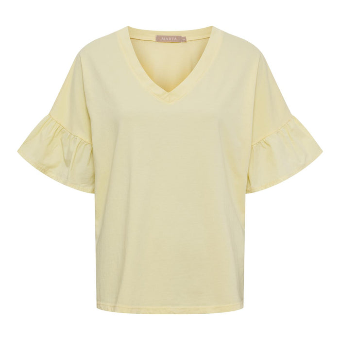 MdcSabela Tee - Yellow