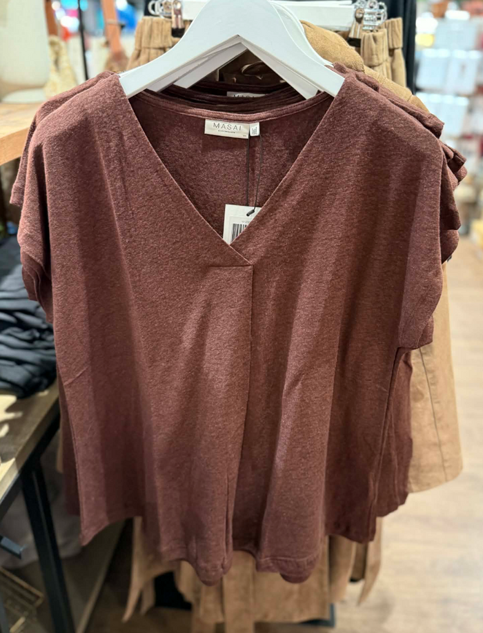 Bluse MaBreela Chocolate