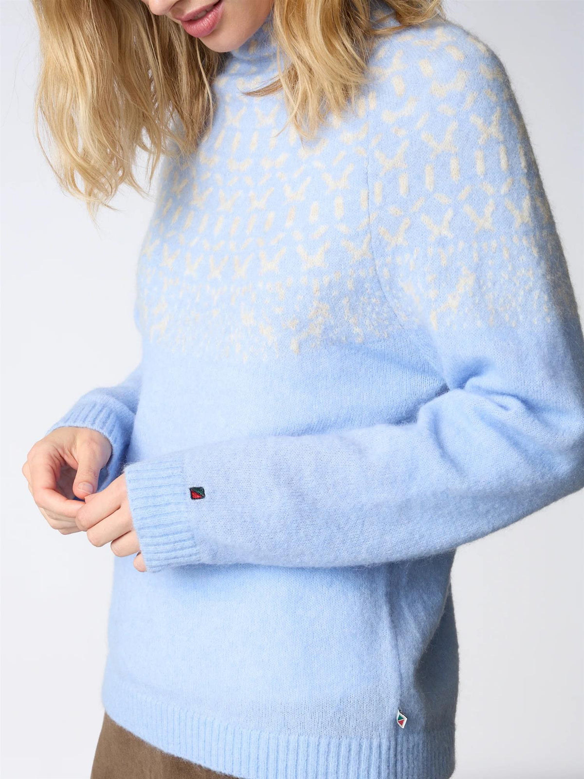 Genser Jesebel Knit - Light Blue