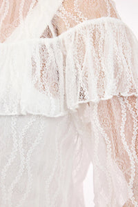 Bluse Blonder Hvit