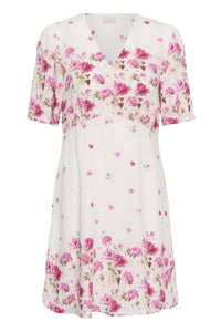 KArosine Dress White Rose