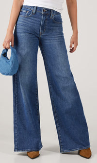 Levis 728 High Rise Wide Leg Woodstock
