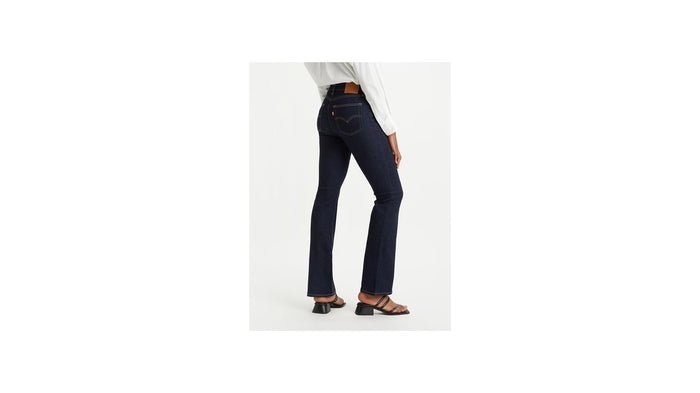 Levis 725 High Rise Bootcut Blue Wave Rinse