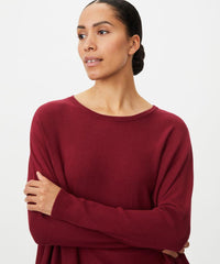 Fanasi Genser Viskose - Tibetan Red