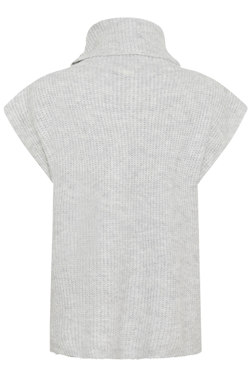 KCmala Knit Poncho Grey M