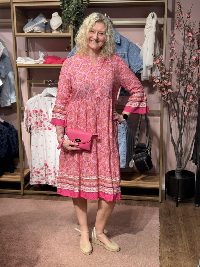 Summer Mixi Dress Pink