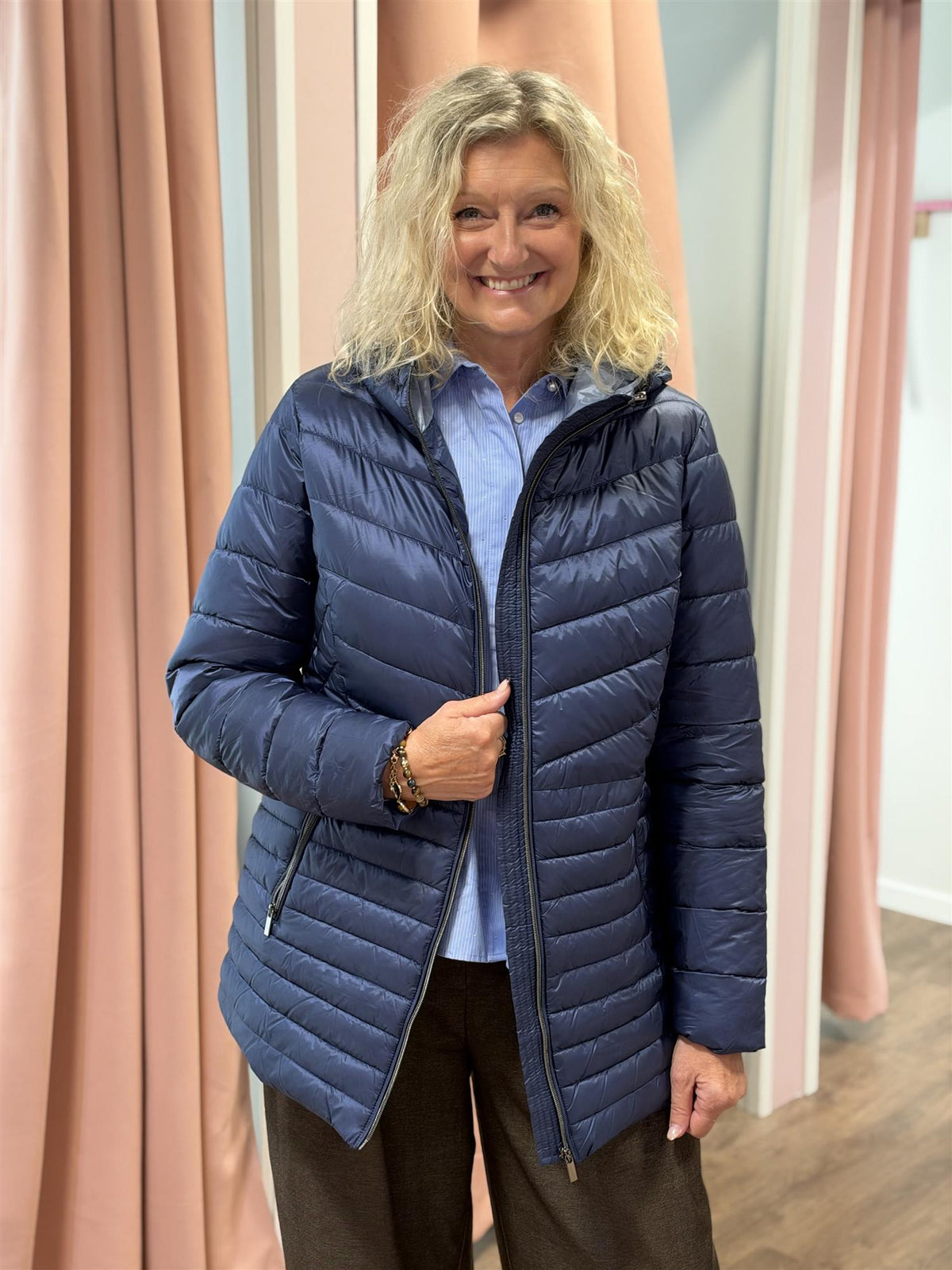 Quiltet Jakke - Dress Blues