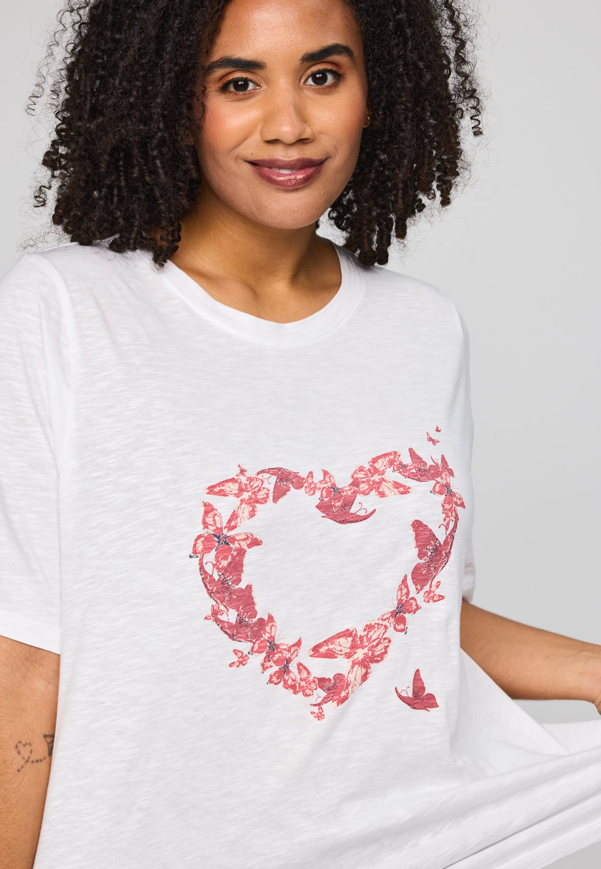 SBella T-Shirt with print Red
