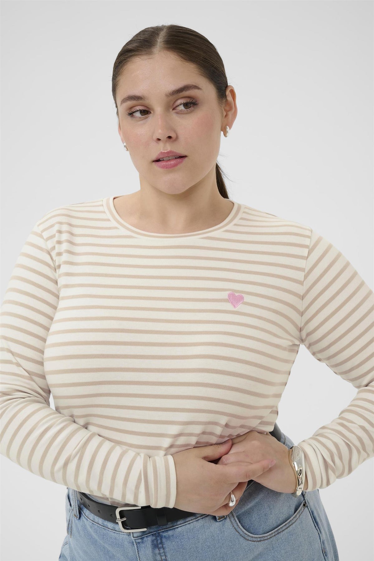 KClia T-Shirt Chalk/Feather Grey