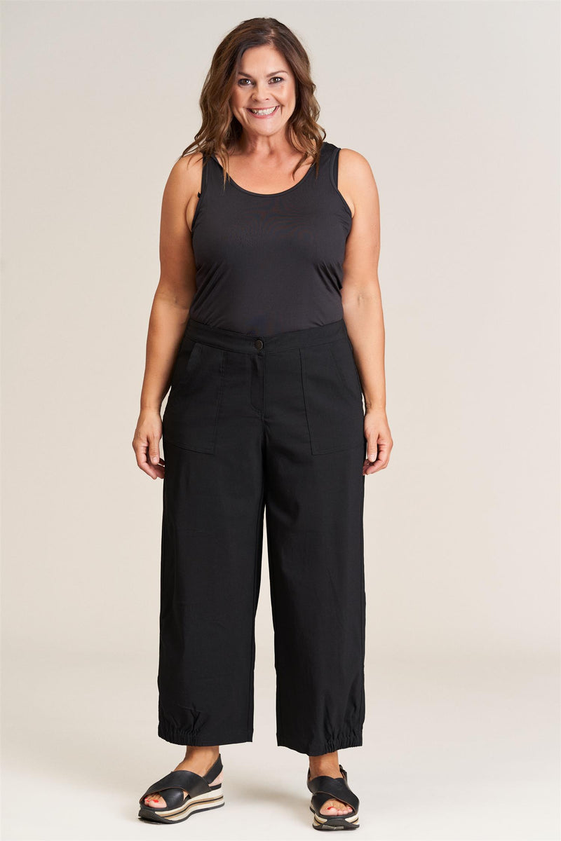 Clara Baggy Pant Sort