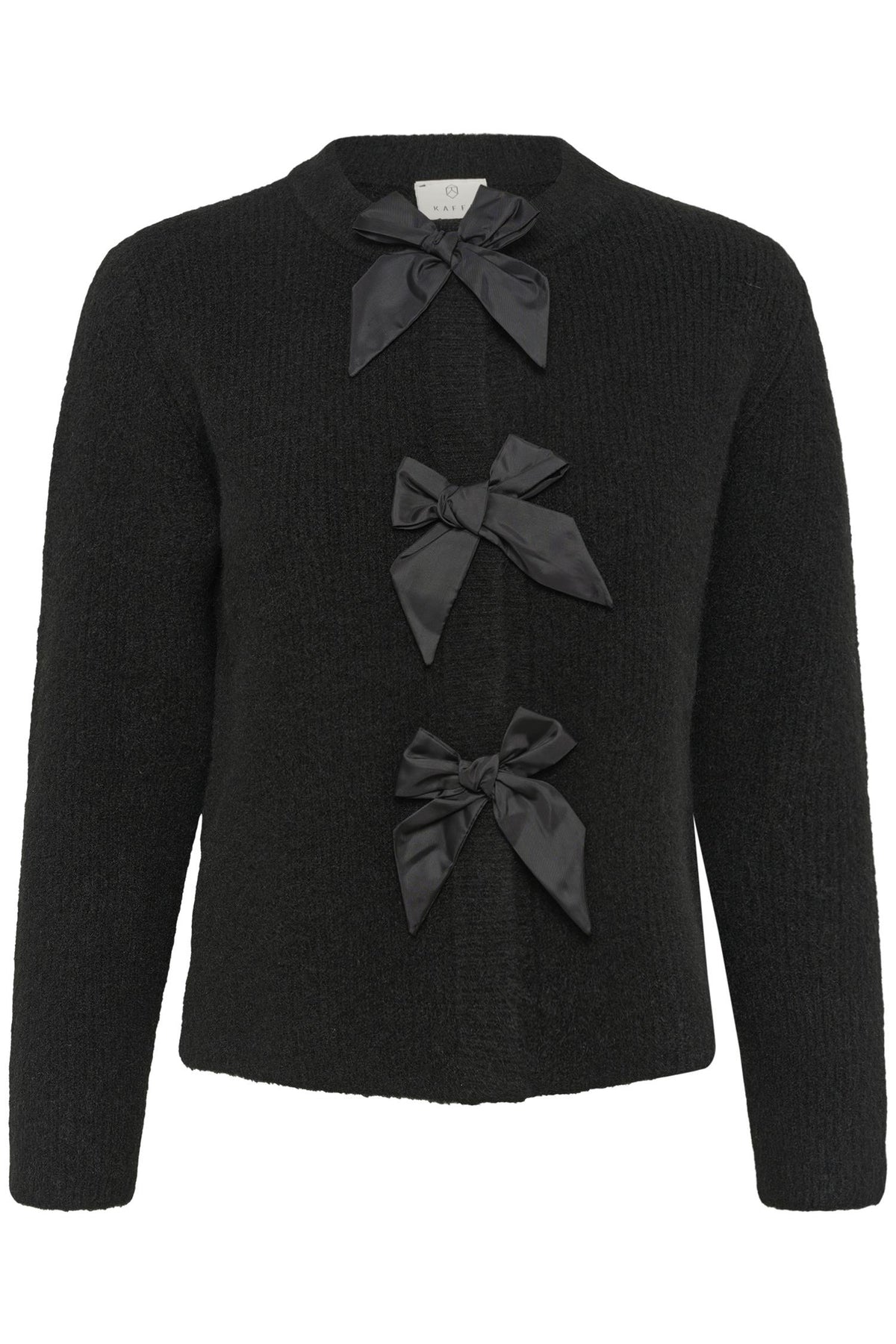 KAmay Knit Cardigan Black Deep