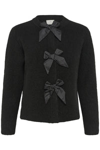 KAmay Knit Cardigan Black Deep