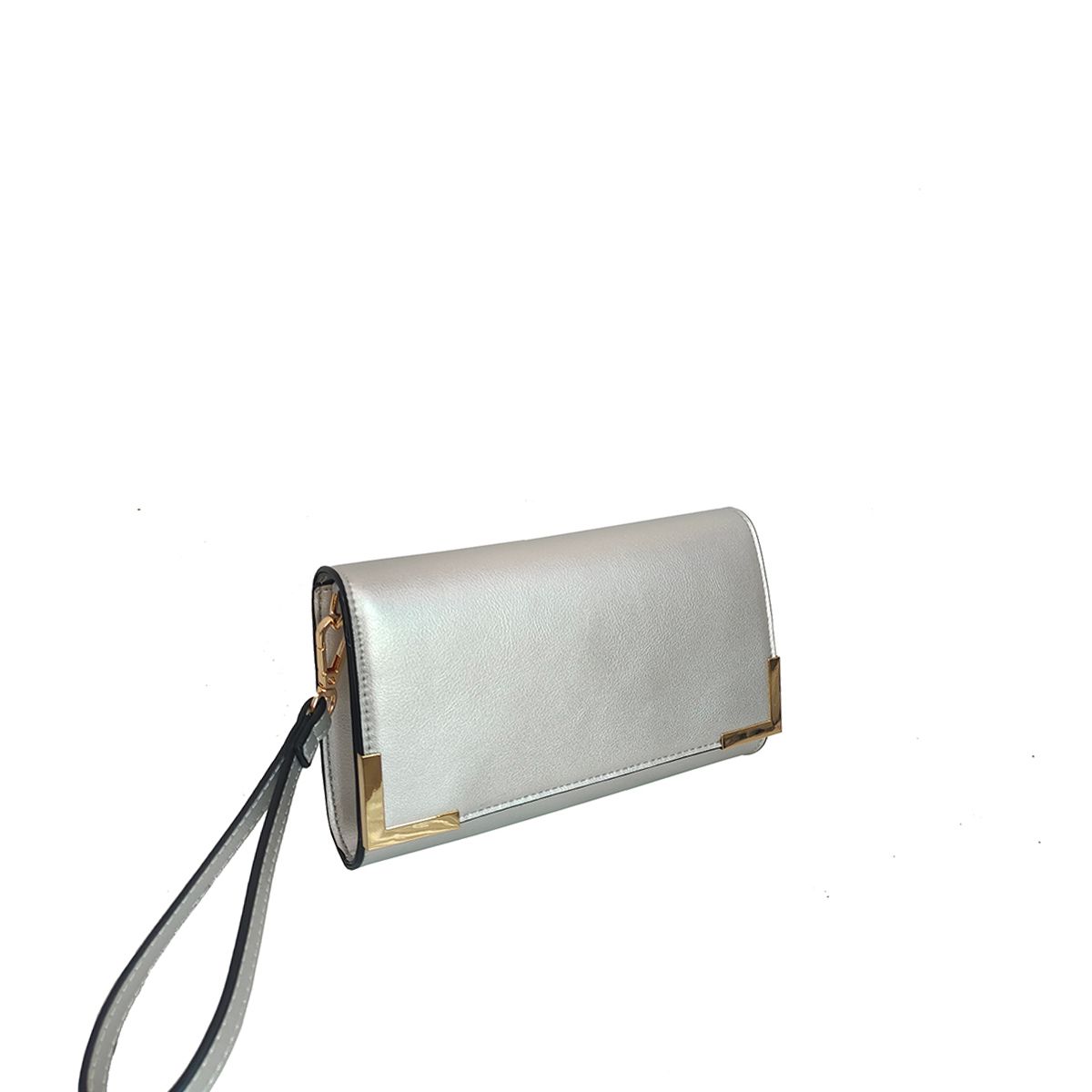 Veske Happy Party Clutch, Sølv