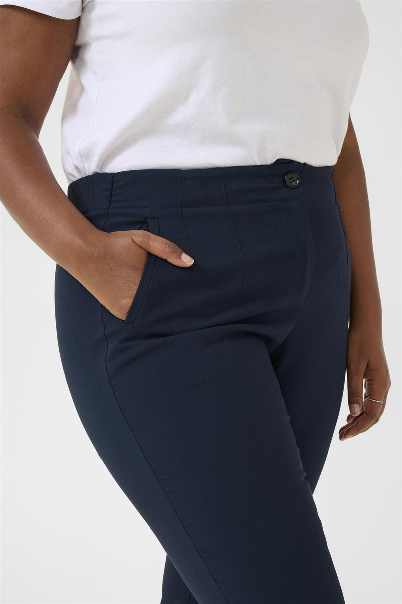 KCelia Cropped Pants Midnight Marine