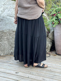 Princess Skirt Solid Black