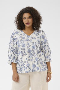 KClula Blouse Chalk Midnight