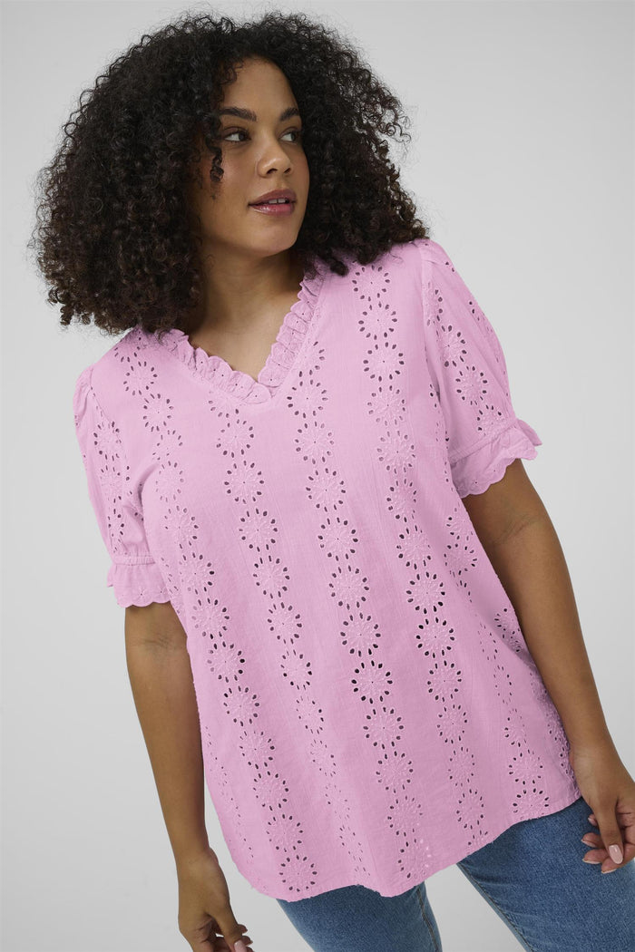 KCdina Blouse Pink Frosting