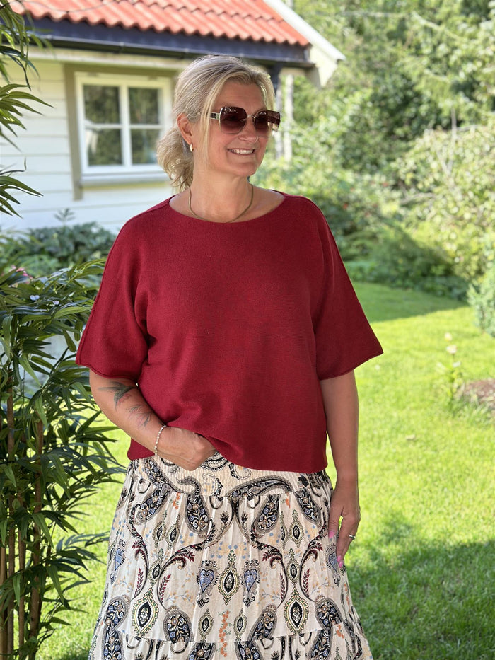MdcSia Knit Red