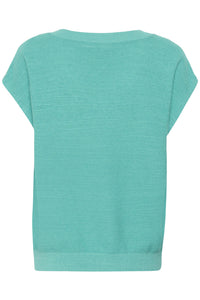 CREvisa Knit Blouse Ceramic