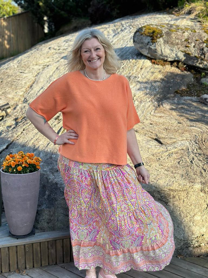 MdcSia Knit Orange Fluo