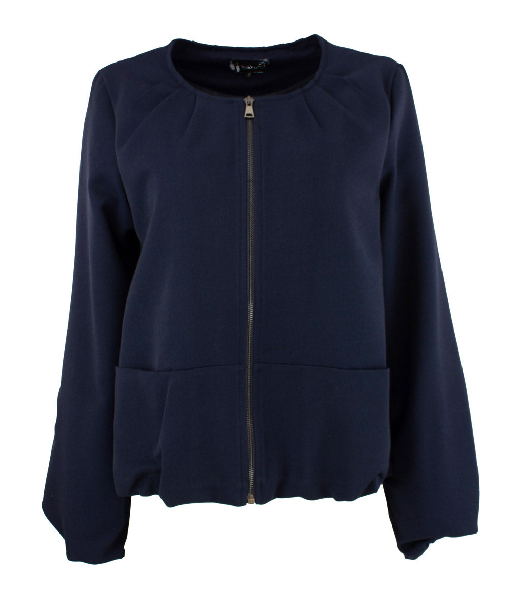 Jakke Kort Navy