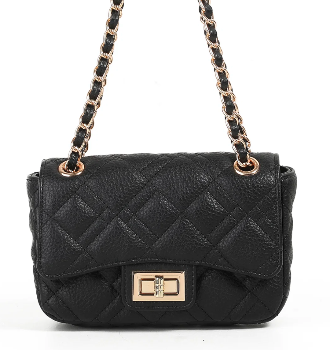 Veske Evita Liten Clutch - Svart